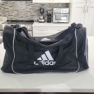 Adidas Black Duffel Bag (large)
